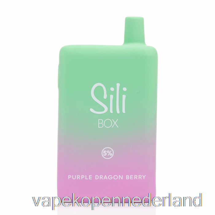 Vape Nederland Sili Box 6000 Wegwerp Paarse Drakenbes